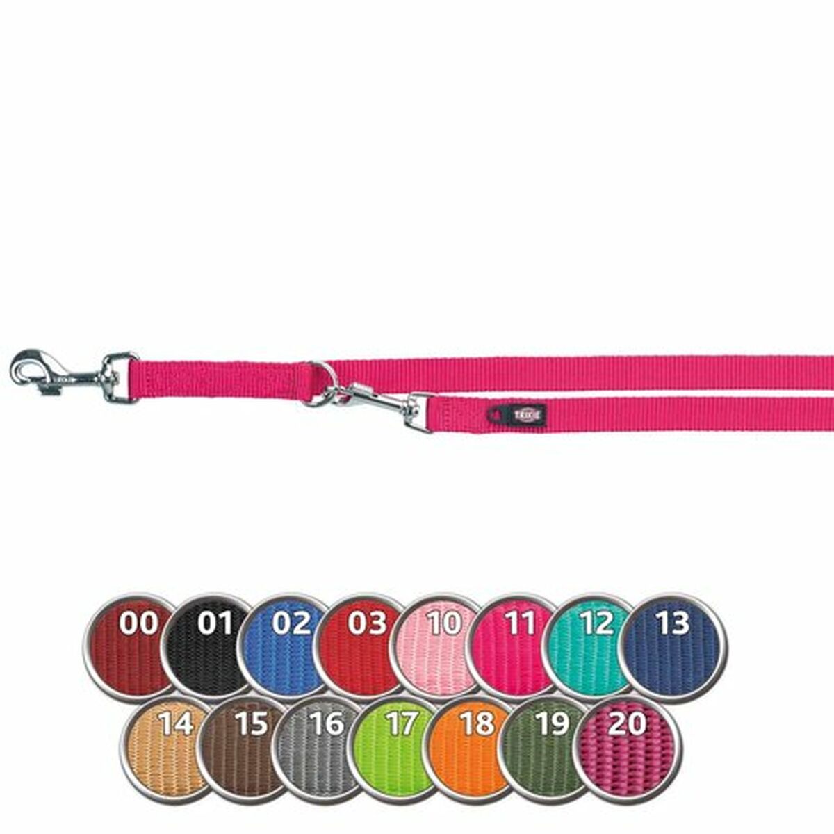 Verstellbare Hundeleine Trixie Pink XS